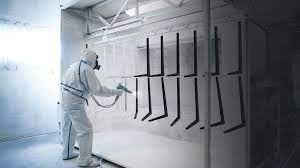 Servicio de pintura al horno